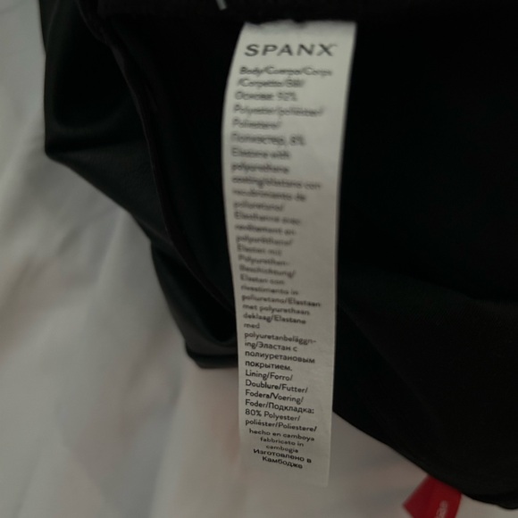 SPANX slim straight pant (faux leather) - Picture 6 of 8